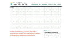 Desktop Screenshot of projectinteraction.org